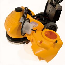 Scheuersaugmaschine baby mit Bürste, Batterie und Ladegerät