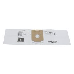 Original Vliesfilterbeutel passend f&uuml;r Wetrok Monovac Comfort 6, Wetrok Durovac 6, Wetrok Monovac 6 / 6 Plus, Wetrok Bantam 6, Wetrok Monovac Freedom, Wetrok Monovac BeFree