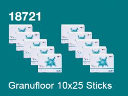 Granufloor, 10 Boxen mit je 25 Sticks a 24 g