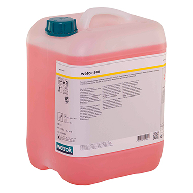 Produktbild von Wetrok Caledor Sanitärunterhaltsreiniger 10 L – Stark Sauer, Entkalkend, Schäumend, Für Gewerbliche Nutzung