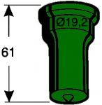 Rundstempel Grüne Serie Nr.2 6,5mm