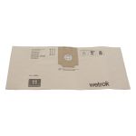 Original Papierfilterbeutel passend f&uuml;r Wetrok Monovac Comfort 11, Wetrok Durovac 11, Wetrok Monovac 11 Plus, Wetrok Monovac 9, Wetrok Bantam 9